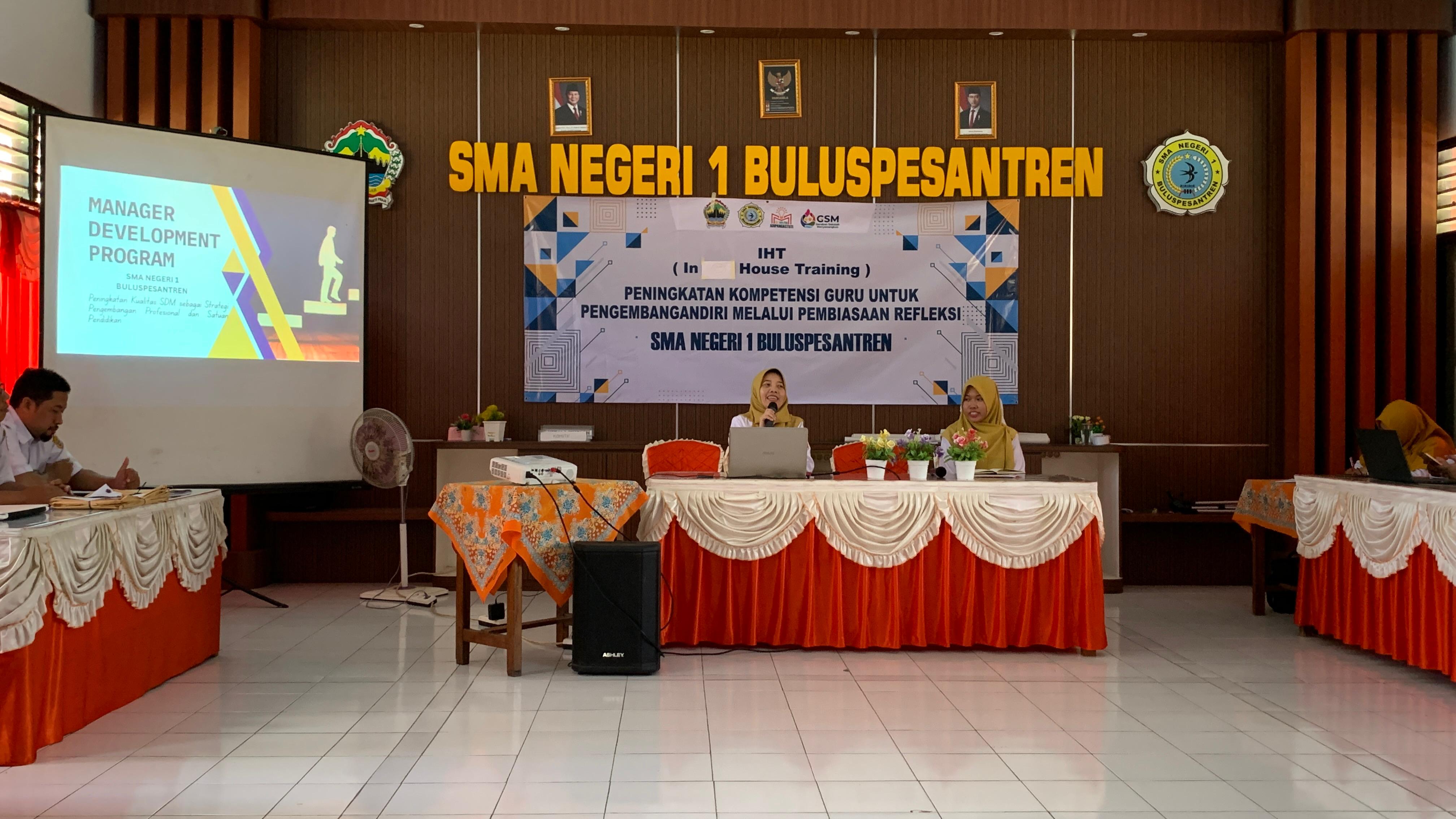 Perkuat Profesionalitas, Smansatren Adakan Manager Development Program
